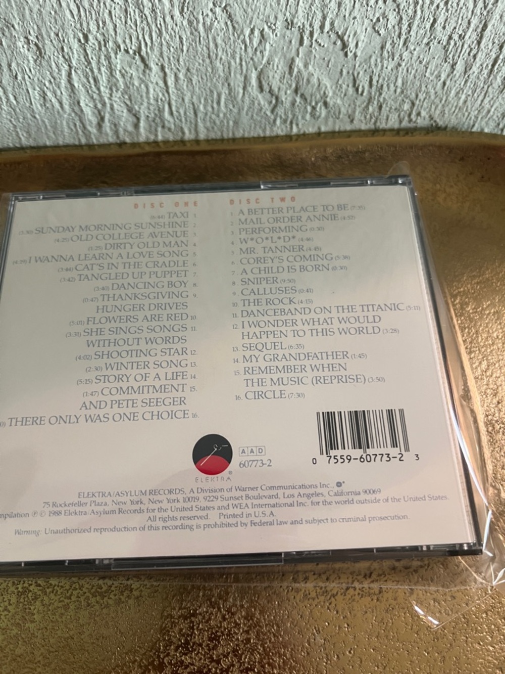 #1711** Harry Chapin - The Gold Medal Collection CD - Picture 2 of 8